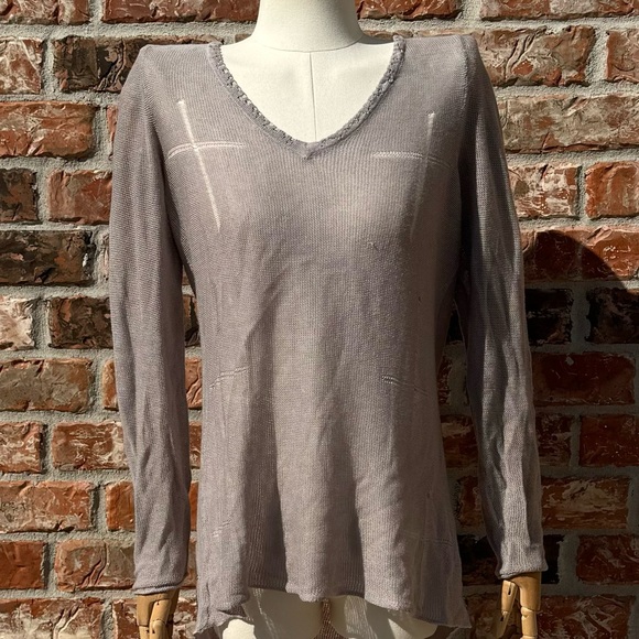 Rock & Republic Tops - Rock & Republic Y2K sheer shredded long sleeved shirt / M / Excellent condition